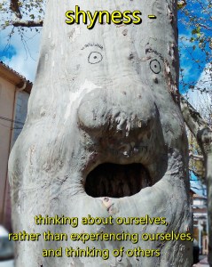 Pieces of Five on shyness
