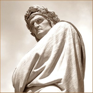 Dante the watcher of suffering