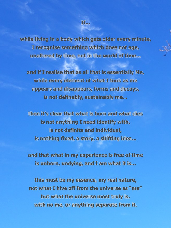 I am what does not age