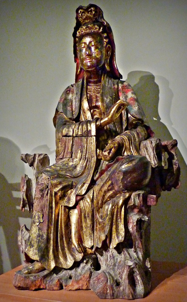 statuette of bodhisattva, Paris