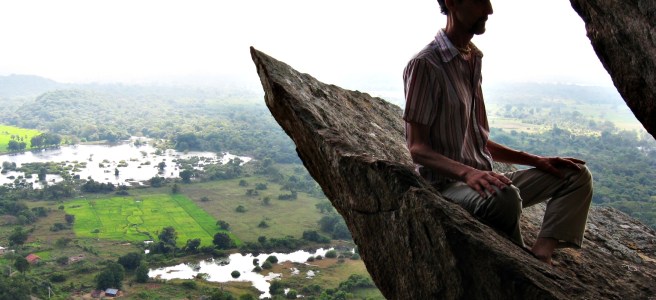 Meditation is always a cliff-edge